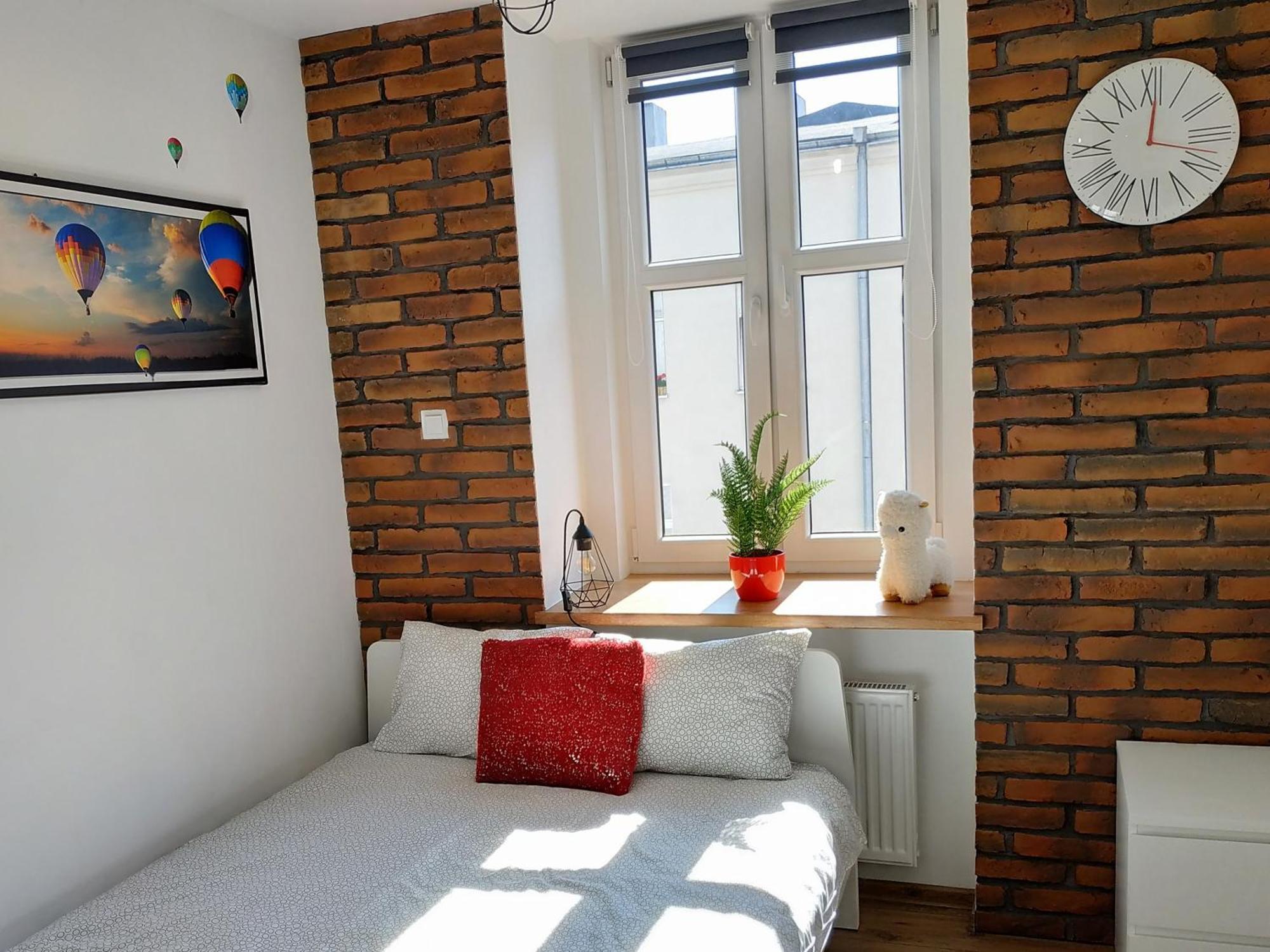 Theapartments Radwanska Łódź Szoba fotó