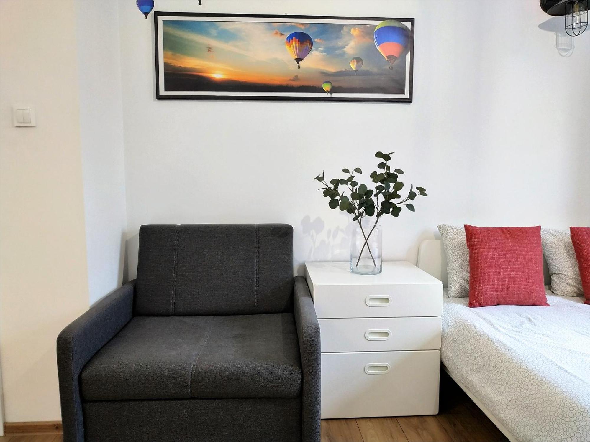 Theapartments Radwanska Łódź Szoba fotó