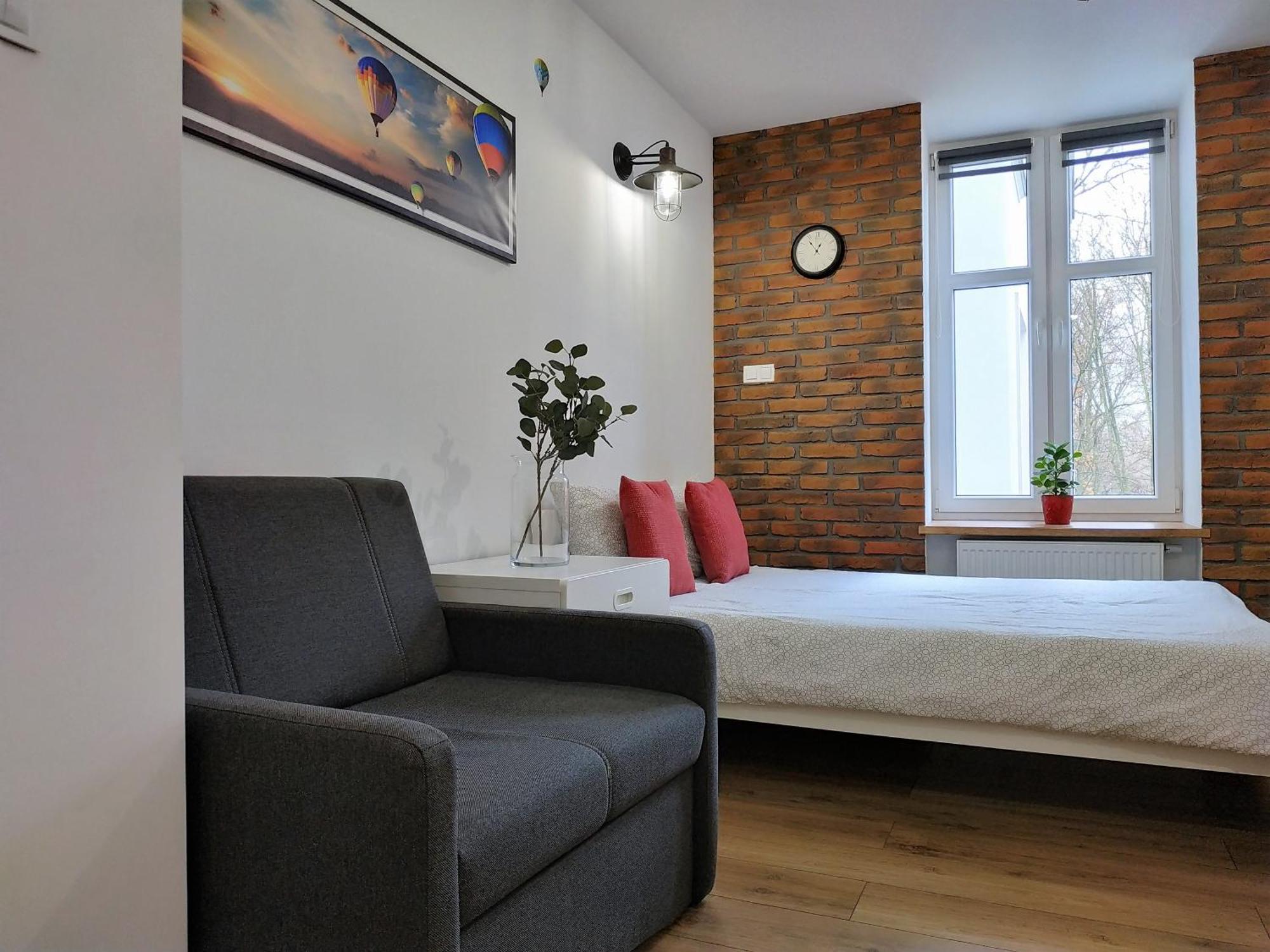Theapartments Radwanska Łódź Szoba fotó